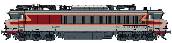 L.S. Models LS10838 - H0 - E-Lok CC 21004 Arzens, SNCF, Ep. IV - AC
